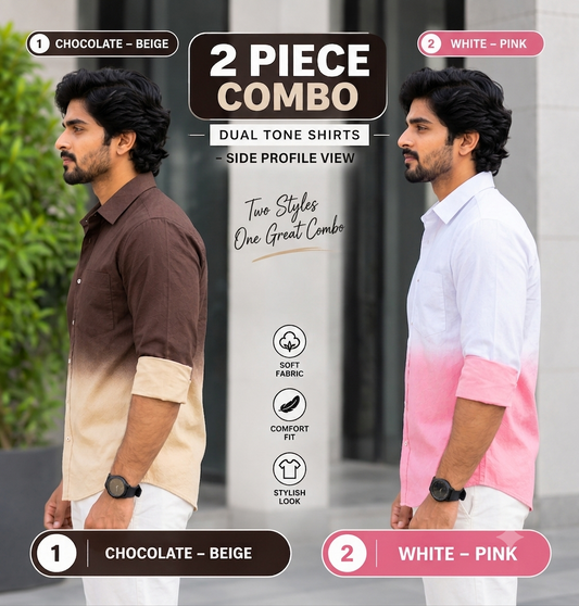 Dual Tone Shirt Combo 1