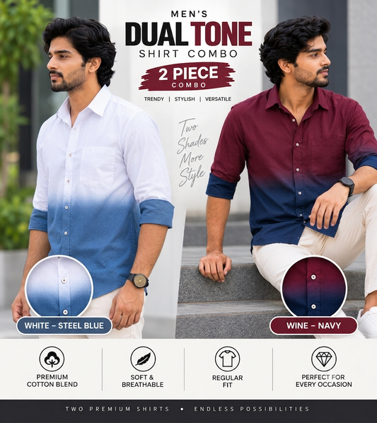 Dual Tone Shirt Combo 3