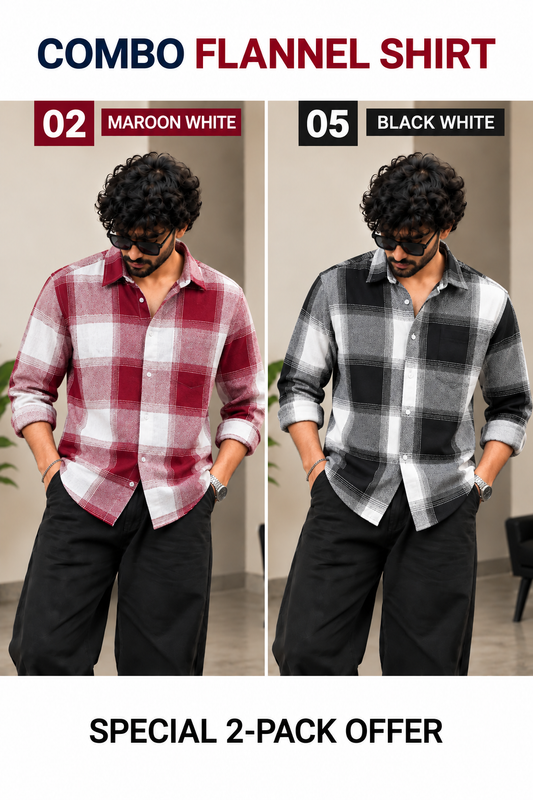 Flannel Shirt combo v6