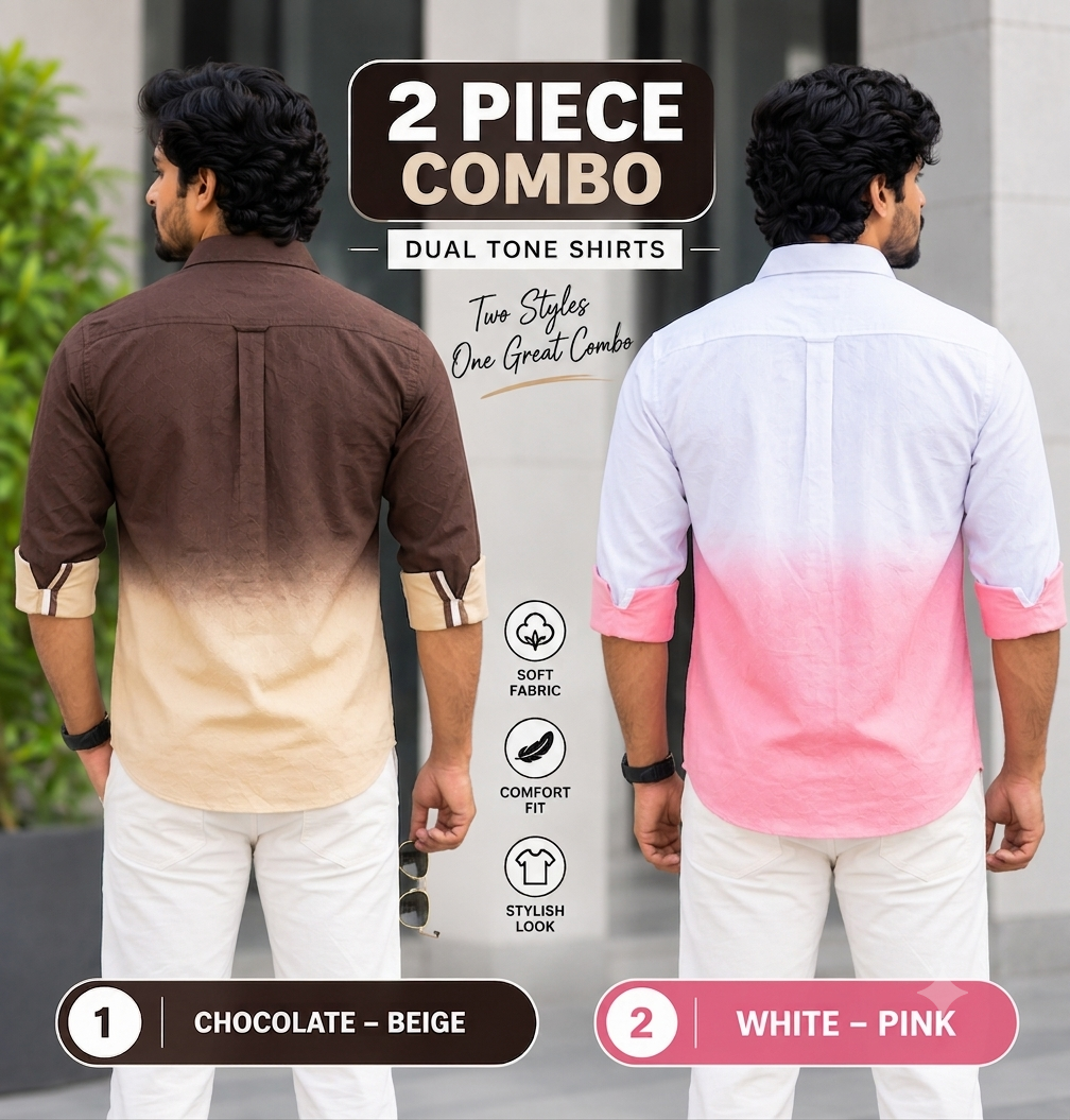 Dual Tone Shirt Combo 1