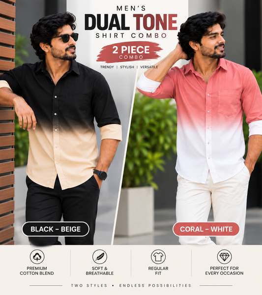 Dual Tone Shirt Combo 2
