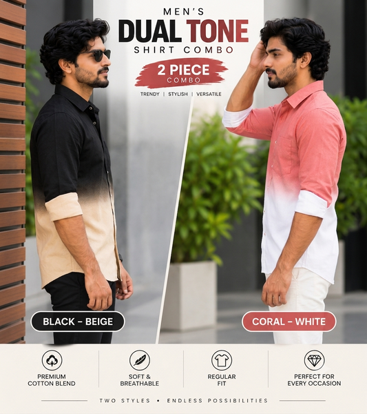 Dual Tone Shirt Combo 2