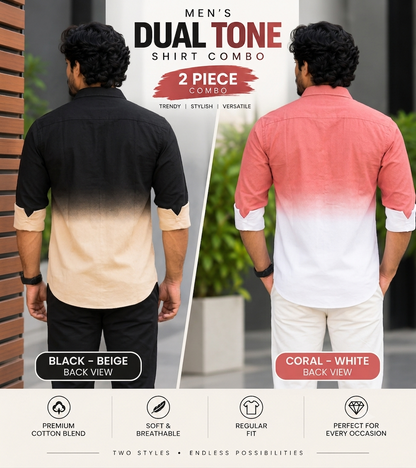 Dual Tone Shirt Combo 2
