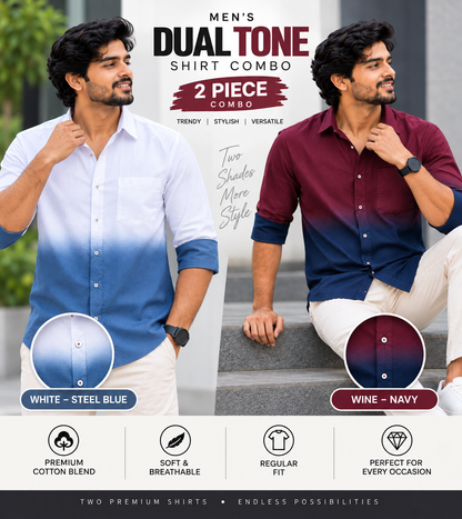 Dual Tone Shirt Combo 3