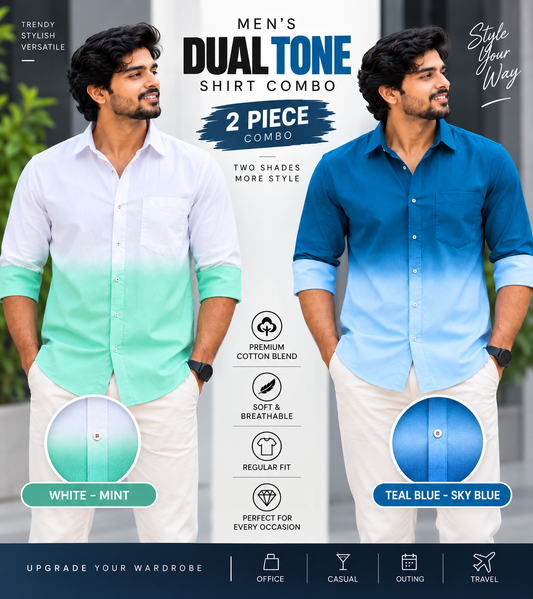 Dual Tone Shirt Combo 4