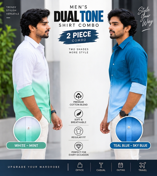 Dual Tone Shirt Combo 4