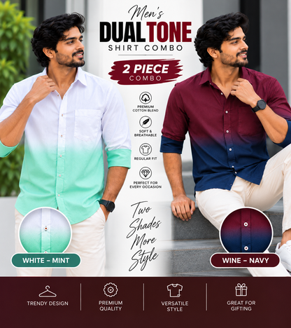 Dual Tone Shirt Combo 5
