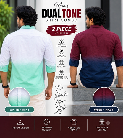Dual Tone Shirt Combo 5