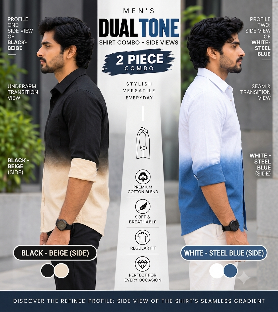 Dual Tone Shirt Combo 6