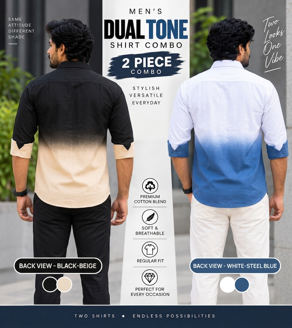 Dual Tone Shirt Combo 6