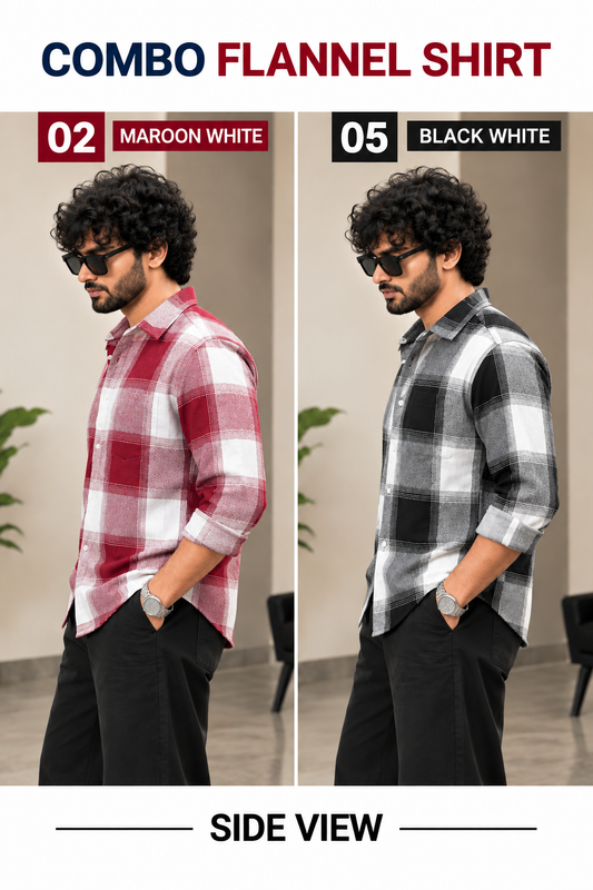 Flannel Shirt combo v6
