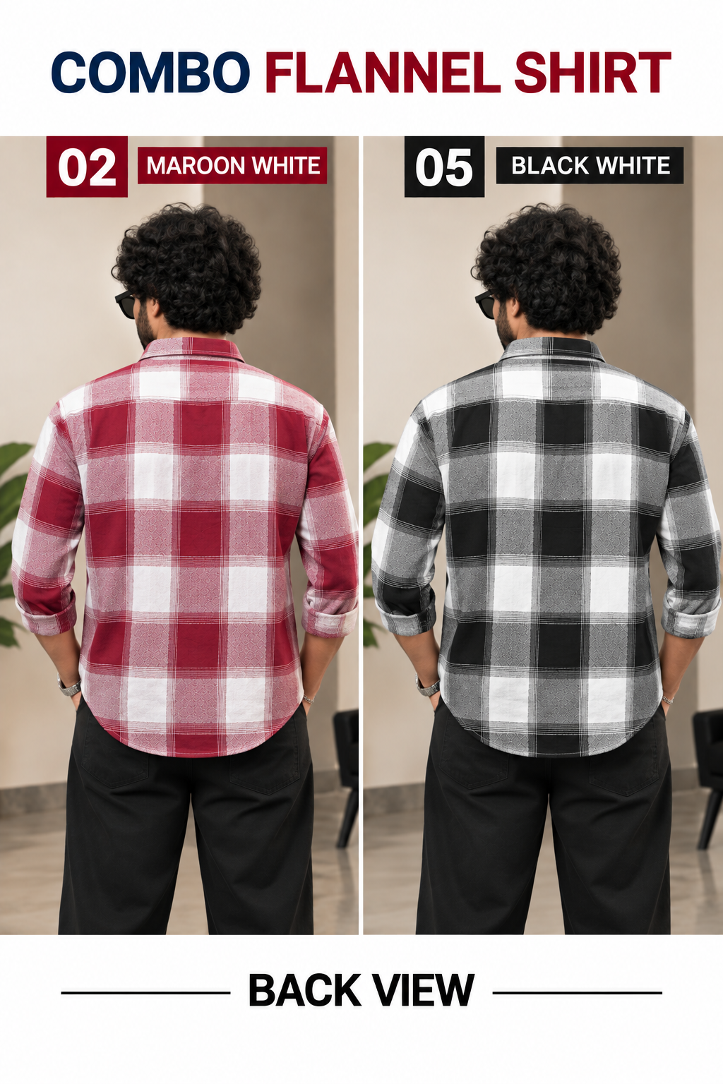 Flannel Shirt combo v6